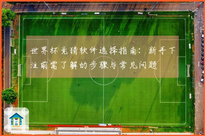 世界杯竞猜软件选择指南：新手下注前需了解的步骤与常见问题